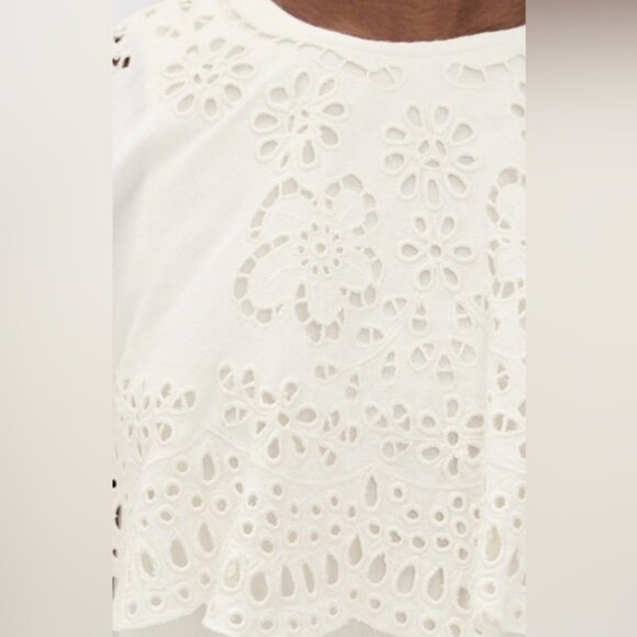 Sea New York Lula White Eyelet Mini Dress - Picture 9 of 16